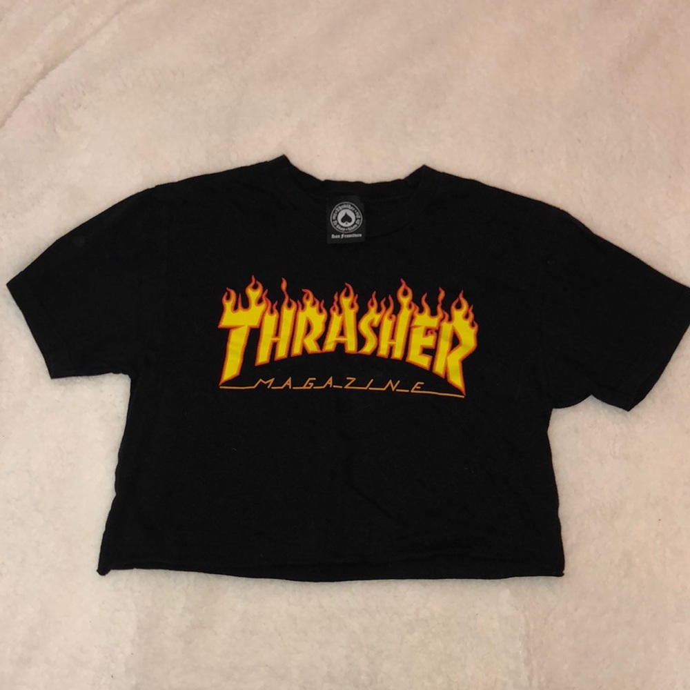 Thrasher crop top